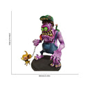 Halloween Big Mouth Monster Statue Creepy Sculpture Decor Haunted House (2)