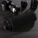 Waterproof Soft Neoprene Camera Lens Pouch Drawstring Protector Case (XL) Newly