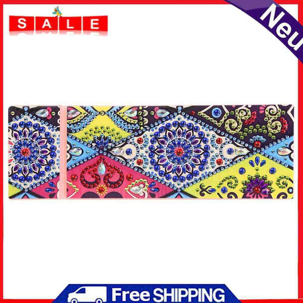 DIY Mandala Special Shaped Diamond Painting Pencil Case Stationery Storage Box