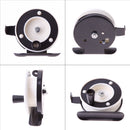 Ice Fishing Mini Pole Line Reel Rods Shrimp Metal Steel Lightweight Porta