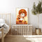 Little Girl 40x50cm Oil Paint By Numbers Picture DIY Painting