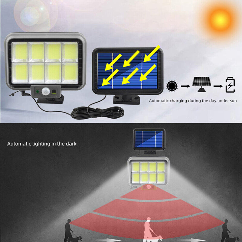 COB Split Solar Lamp 3 Mode Motion Sensor Waterproof Wall Lamp (TG-TY10206)