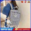 #A Fashion High School Book Bag Adjustable Strap Girls Rucksack for Travel Sho