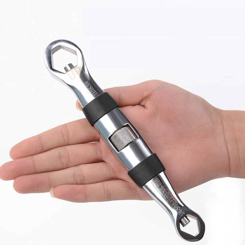23 in 1 Universal Wrench Flexible 7-19mm Pocket Clamp Tools for Bicycle Car