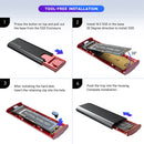 Dual Protocol M2 Ssd Case 2tb Adapter Box for Nvme Pcie Ngff Sata Mobile