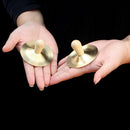 2pcs Copper Cymbals Gong Professional Musical Saucers Tibetan Dancing Music Toys