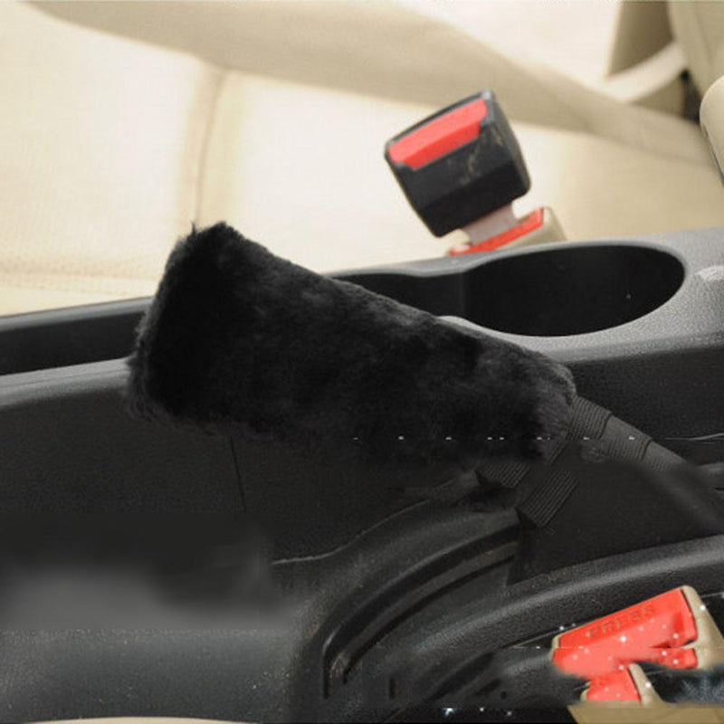 Car 3 pies set Hand Brake & Gear Shift Cover Set & Steering Wheel Covers