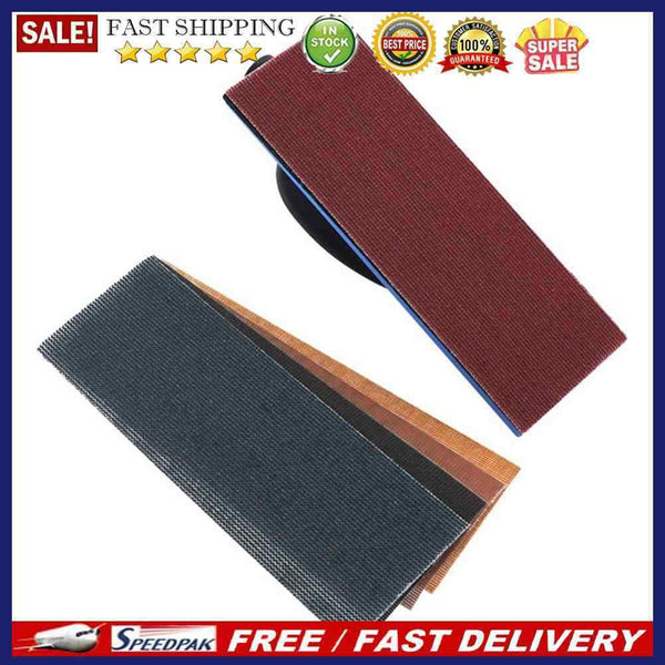 Hand Dust Sanding Block Contour Polishing Pad Lathe Wood Carving Abrasive Too