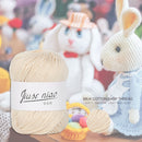 1 Roll 6 Strands Pure Cotton Ropes Baby Knitwear Crochet Yarn Twine (53)