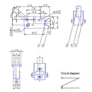 Camera DVD Movement Leaves Switch Auxiliary Switch Micro Limit Switch KFC-V-101
