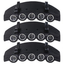 Travel 5-LED Flash Headlight Cap Brim Lamp Camping Headlamp Hat Clip Lights