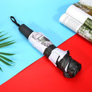 Three Folding Sunscreen Umbrellas Windproof Parasol Simple Cartoon Umbrella