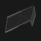 Acrylic Vertical Clear Plastic L-Shaped Table Sign Tag Q0Q0 Label Price Z8T5