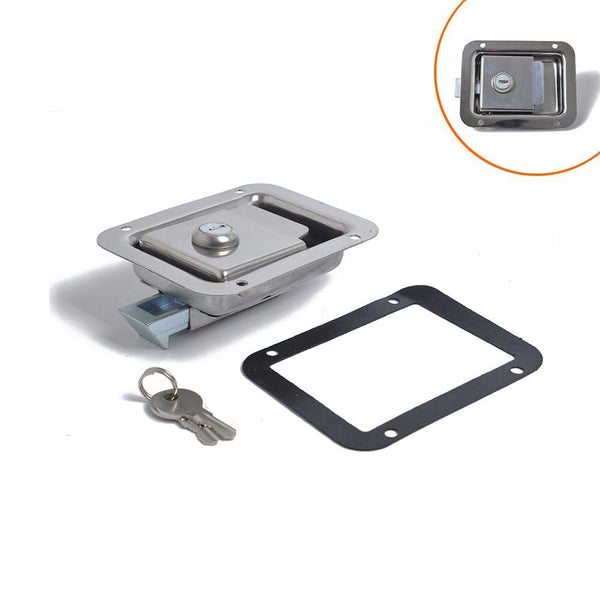 with Keys Truck Toolbox Handle Lock Paddle Door Latch Cabinet Lock Box Lock