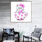 Cat 5D DIY Diamond Painting Embroidery Mosaic Needlework Home Decor(Pink) Newly