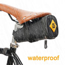 Mountain Bicycle Tail Package 600D Seat Cushion Kit Saddle Bag (Black)