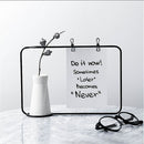Nordic Style Plant Vase Stand Postcard Clip Holder Flower Pot Iron Frame