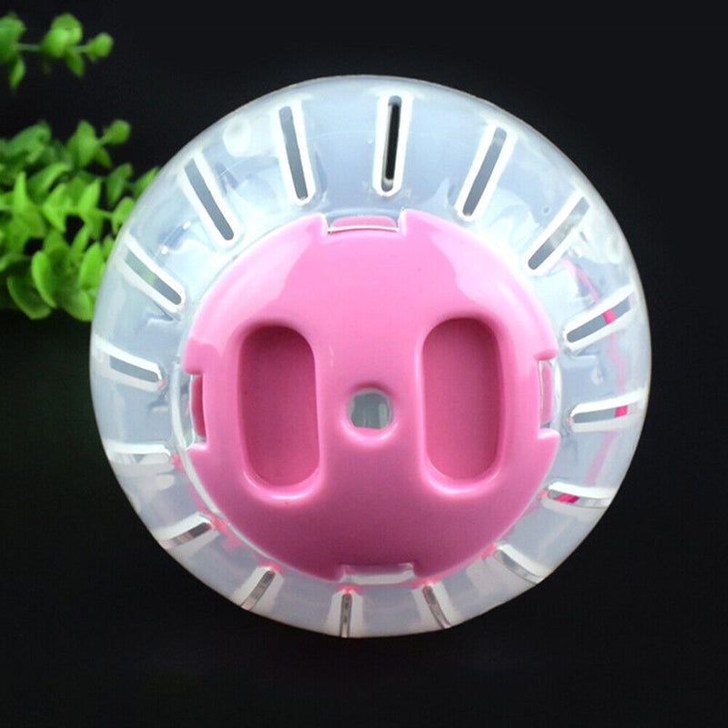Rodent Mice Running Ball Hamster Exercise Small Pet Funny Toys (Pink 10cm) Newly