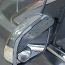 Carbon Fiber Weather Visor Rearview Mirror Rain Eyebrow Rear View Mirror