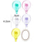 6pcs Colorful Point Drill Pen Scroll Wheel Easy 5D Diamond Painting Roller