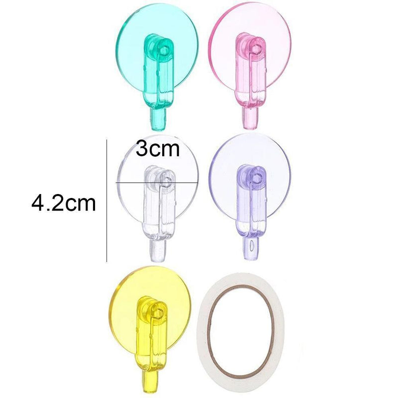 6pcs Colorful Point Drill Pen Scroll Wheel Easy 5D Diamond Painting Roller