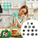 13x Christmas Pattern Russian Piping Tips Set Icing Nozzles Cake Cookies Decor#