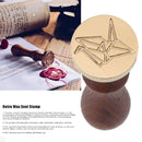 Wood Handle Paint Seal Retro DIY Envelope Wax Seal Stamp Post Decor (F349) Newly