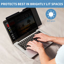 Laptop Privacy Screen Filter - Scratchproof Screen Protector Filter for MacBook