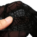 Spider Web Gothic Mittens Arm Sleeves Women Long Gloves Halloween Gloves