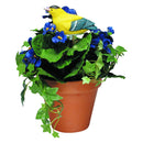 Soil Water Tester Bird Shape Flower Pot Moisture Sensor Farm Meter (Yellow)