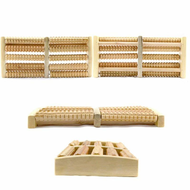 Wooden Foot Roller Massager Foot Massager Acupuncture Therapy Foot Acupoint