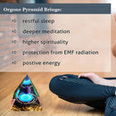 Orgonite Crystal Orgone Pyramid Reiki Energy Healing Chakra Yoga Meditation Gift