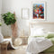 Flower Oil Paint By Numbers Kits DIY Canvas Wall Art Picture Craft Home Decor