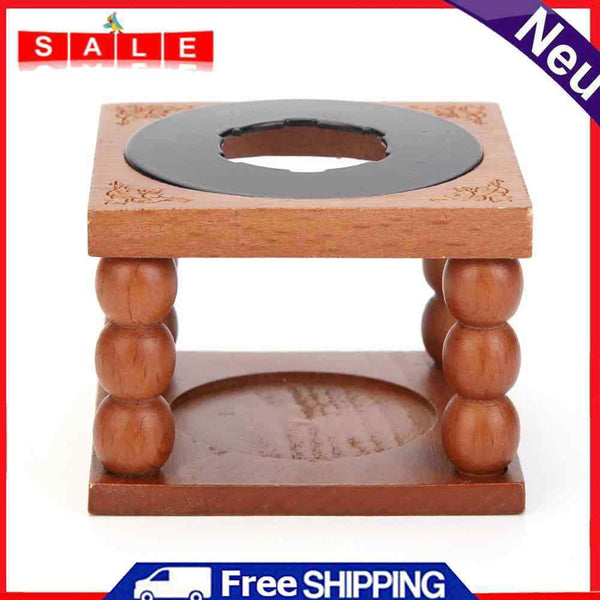 Wooden Wax Seal Stamp Retro Fire Warmer Melting Copper Waxing Furnace Stamp Tool