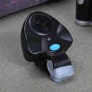Black Electronic LED Light Fish Bite Sound Alarm Bell Clip On Fishing Rod