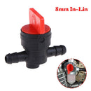 5X 8mm In-Line Petrol On-Off Fuel Tap Switch Petcock Valve - Motorcycle Bike: