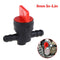 5X 8mm In-Line Petrol On-Off Fuel Tap Switch Petcock Valve - Motorcycle Bike: