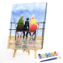 Old Ladies 40x50cm Oil Paint By Numbers Picture DIY Painting SXD216010