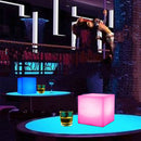LED Color Changing Cube Night Light Glow Lamp Table Bar Decoration (15cm) Newly