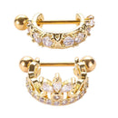 Cz Zircon Cartilage Earring Stainless Steel Piercing Jewelry Barbell Ear Studs