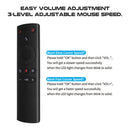 Air Mouse Voice Remote Control 2.4GHz Wireless IR Learning for Android TV Box