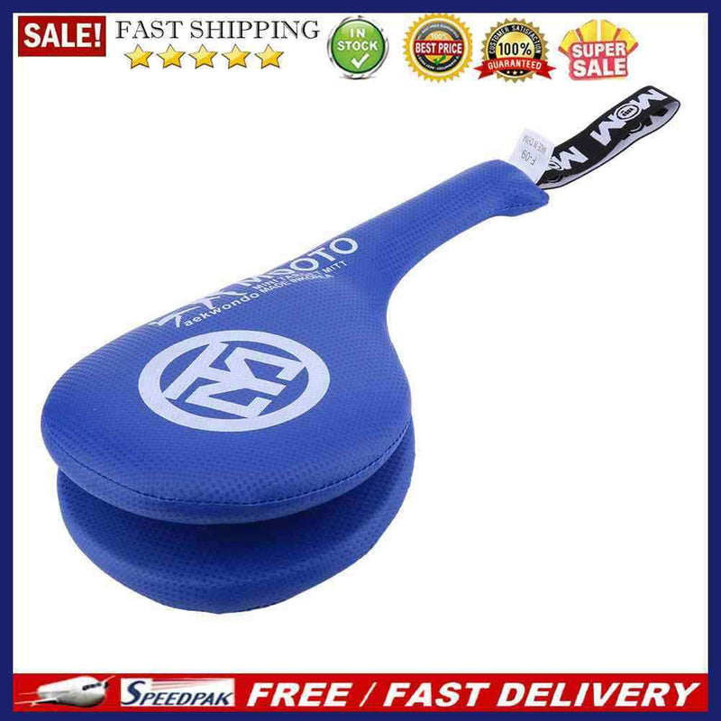 2PCS Kids Taekwondo PU Rebound Sponge Double Kick Pad Target for Trainig