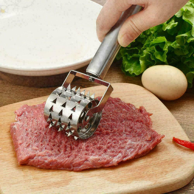 Steel Beef Steak Pork Fish Meat Hammer Tenderizer Kitchen HOT Z1R9 Tools N5J9