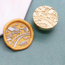 #A Retro House Wax Seal Stamp Heads for Wedding Invitation Cards Decor Supply