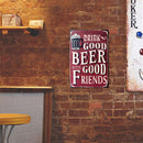 Drink Beer Retro Metal Plate Tin Sign Plaque Poster Wall Art for Club (2)