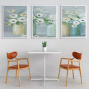 3 Panels Vase Oil Paint By Numbers Kits DIY Craft Coloring Drawing Home Decor