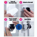 Home Base Bathroom Accessory Shower Bracket Showerhead Stand Shower Head Holder