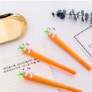 Student Creative Writing Stationery Sign Pen Carrot Rabbit Cartoon Gel Pens