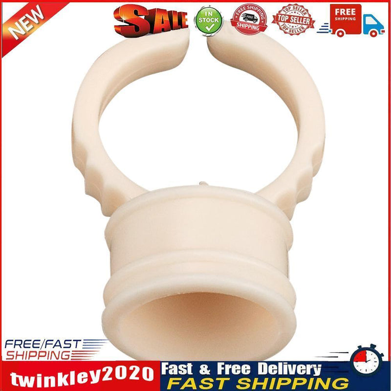 100pcs Silicone Tattoo Ink Cups Finger Ring Pigment Holder Container (M) Newly