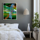 DIY Paint By Number Kit Colorful Dragonfly Acrylic Paint Art Craft Decor Gift